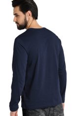 LEOTUDE Men's Full Sleeve Regular Fit Cottonblend Tshirt for Men's Combo Tshirt (Pack of 3) - Image 6