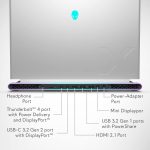Dell Alienware x16 Gaming Laptop, Intel Core i9 13900HK Processor/32GB/2TB SSD/NVIDIA RTX 4090 16GB GDDR6/ 16"(40.64cm) QHD+ 240Hz, 3ms, DCI-P3 100%/Win 11+MSO'21+McAfee 15 Month/Lunar Silver/2.72kg - Image 7