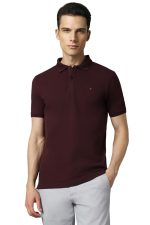 Louis Philippe Men's Cotton Slim Fit T-Shirt