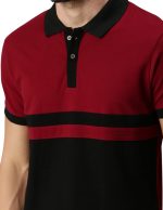 Veirdo Mens Polo Formal Classic Fit T Shirts for Men, Half Sleeves Polo Tshirt, Stylish, Cotton T Shirts - Image 4