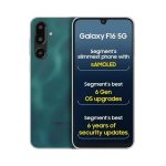 Samsung Galaxy F16 5G (Bling Black, 4GB RAM, 128GB Storage) | 50 MP Main Camera | IP54 | sAMOLED | Mediatek Processor