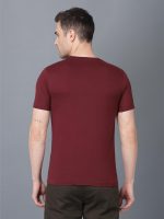 Dollar Super Combed Cotton Mens Assorted Pack of 2 Solid T-Shirt - Image 2
