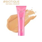 Biotique Natural Makeup Stardew Insta Glow Foundation, Vanilla, 30ml - Image 2