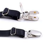 Kofati Shirt stays for men Mens shirt tucker for men Upgrade Adjustable Elastic Garter Military Shirts Holder with Non-slip Locking Clamps - Image 8