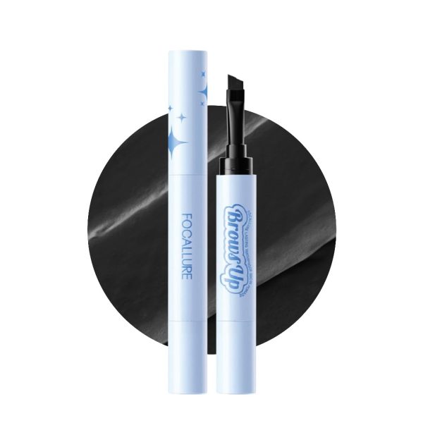 Focallure Lasting Waterproof Brow Pomade-BR01,Blac Te Tint-Transfer-Proof, Sweat-Proof - 3D Sculpted Eyebrows & Multi-Use for Eyeliner - High Pigment, Creamy Texture -Up to 24 Hours Wear