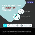 V Vutec Interactive Flat Panel (ADPM) | 8 GB RAM 256 GB ROM | Android 14 | USB, HDMI, VGA, Display Ports | Smart Digital Board Screen Ideal for Teaching, Content Creation & Office Use - 65 Inches - Image 6