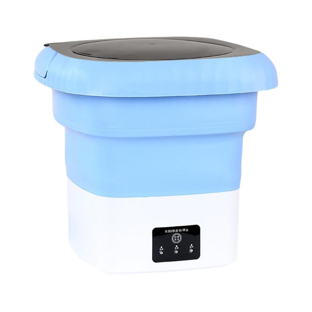 CLUB BOLLYWOOD®Portable Washing Machine 9L Capacity Small Washer For Apartment Travel Hotel Blue|Home & Garden | Major Appliances | Washers & Dryers |1 Piece Foldable Washing Machine