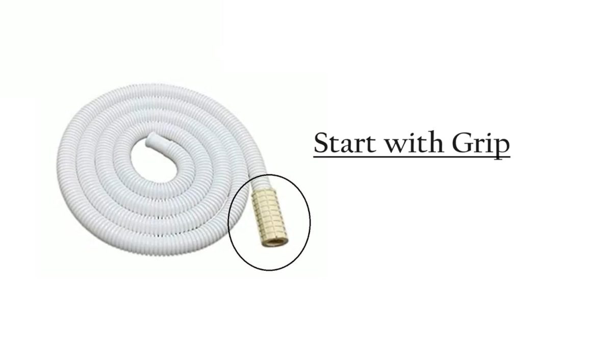 5 meter semi automatic washing machine pipe inlet compatible for lg, samsung, videocon, whirlpool, onida, llyod, electrolux, panasonic - Image 5
