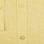 ACCOX Men's Long Full Sleeves Regular Fit Cotton Linen Formal Plain Shirts(GCR53) - Image 4