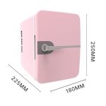 CLUB BOLLYWOOD® Mini Fridge Small Refrigerator Beverage Refrigerator for Food Snacks Desktop | Major Appliances | Refrigerators & Freezers |Home & Garden |1 Refrigerator(US Standard) - Image 2