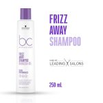 Schwarzkopf Professional Bonacure Frizz Away Shampoo For Men & Women | Anti-Frizz & Smoothing Formula with Babassu Oil | Tames Unruly Hair & Enhances Shine (250ml) - Image 2