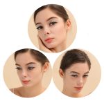 S.A.V.I 3 Pairs Holographic Silver AB, Eye Makeup, Butterfly Eyeliner Mask Self-adhesive Sticker, Trending Fashion for Women Girls Events Party Club Weddings - Image 3