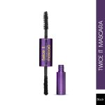 Glam21 Twice it 2X Voluminising Fiber Mascara | Waterproof | Instant Voluminising & Long Lasting with Fiber for Extra Definition Up to 24-Hours Stay - 10ml - Image 2
