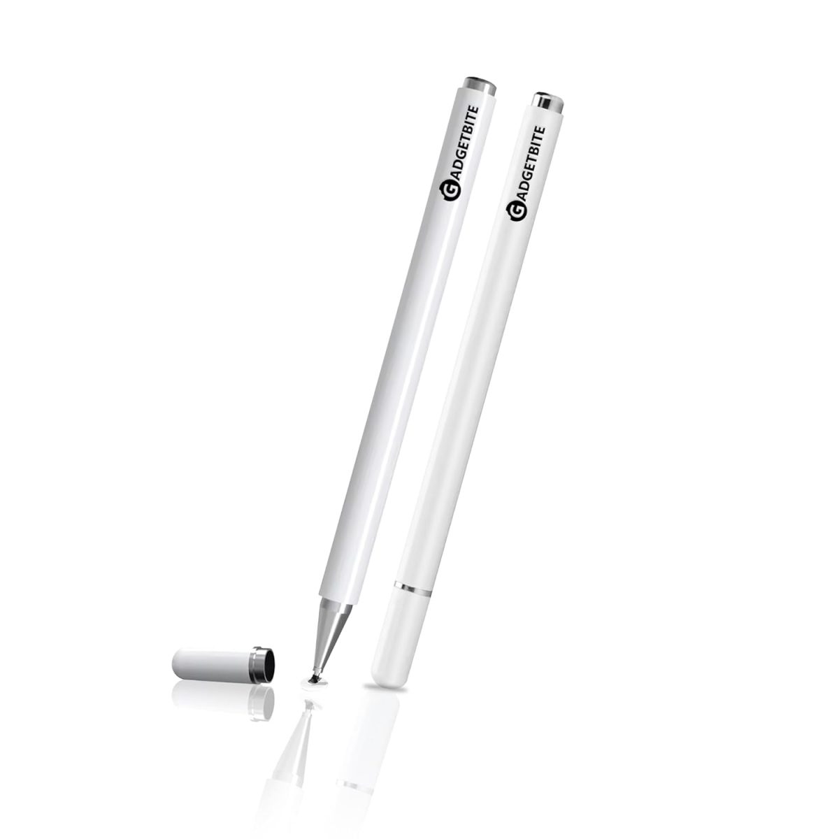 Stylus Pen for Android Tablet & iOS All Touchscreen Devices Capacitive Universal Smart Pen Pencil with Fine Point Disc Tip Lightweight Metal Body and Magnetic Cover for Mobile Phone iPad Tab - White - Image 8