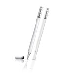 Stylus Pen for Android Tablet & iOS All Touchscreen Devices Capacitive Universal Smart Pen Pencil with Fine Point Disc Tip Lightweight Metal Body and Magnetic Cover for Mobile Phone iPad Tab - White - Image 8