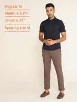 DAMENSCH Men's Solid Regular Fit Button Down Shirt - Image 8