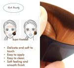 Foundation brush for face makeup | Mini Makeup foundation brush | Blending Liquid, Cream, Powder | Flat Top Kabuki Compact brush for foundation face makeup with Protective Case - Image 5