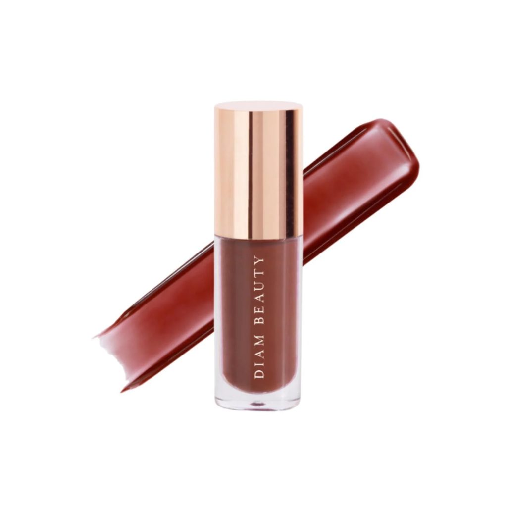 Diam Beauty Love Potion Lip Oil, Lip Gloss for Women - Long Lasting, Natural Organic Lip Makeup, Unique Lip Gloss Formula - (5ml) (Chocolate)