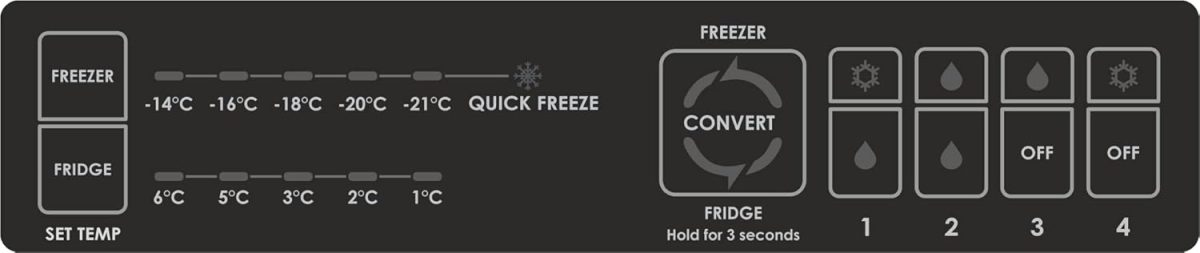 Godrej 272 L 2 Star Frost Free 4-In-1 Fully Convertible Technology, Nano Shield Technology Inverter With Freshness up to 30 Days Double Door Refrigerator (RT EONVALOR 310B RCIT MT BK, Matt Black) - Image 5