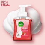 Dettol Foaming Handwash Pump - Strawberry (Pack of 2-250ml each) | Rich Foam | Moisturizing Hand Wash | Soft on Hands - Image 5