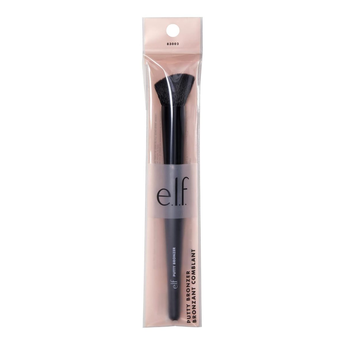 e.l.f. Putty Bronzer Brush, Angled Makeup Brush For Contour & Highlight, Made For The e.l.f. Putty Bronzer, Flawless Sanitary Application - Image 3