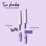 Plum Lash Serum Eyeliner | Clinically Proven To Boost Lash Growth | Intensely Pigmented | Matte Finish | Smudge-Proof | 02 Blue-ming - Image 5