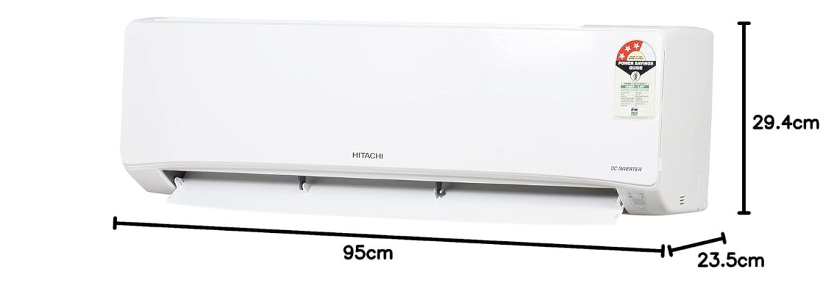 HITACHI 1.5 TON 3 STAR TOUSHI PLUS 3200XL INVERTER SPLIT AC - R32 - (WHITE, 2023 MODEL- RAS.E318PCAIBS) - Image 8