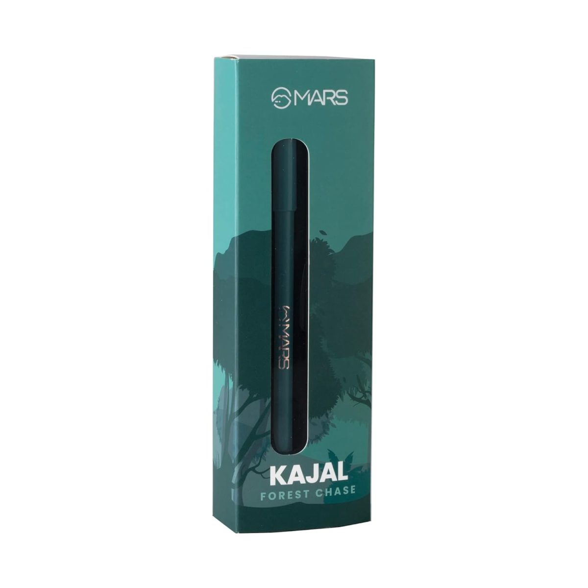 Mars Matte Finish Forest Chase Kajal | 05 Go Green | Ultra Creamy Texture, Smudge Proof, Water Proof, Long Lasting Eye Pencil, Lasts Up to 12 Hours - Image 3