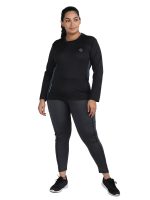 CHKOKKO Women's Polyester Regular Fit Full Sleeve Round Neck Dry Fit Gym Sports T-Shirt - Image 5