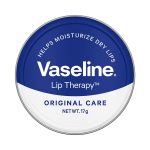 Vaseline Lip Tins Original Care, 17G|Infused With Vitamin E To Hydrate & Moisturize Dry Lips, Transparent