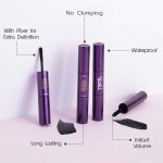 Glam21 Twice it 2X Voluminising Fiber Mascara | Waterproof | Instant Voluminising & Long Lasting with Fiber for Extra Definition Up to 24-Hours Stay - 10ml - Image 3
