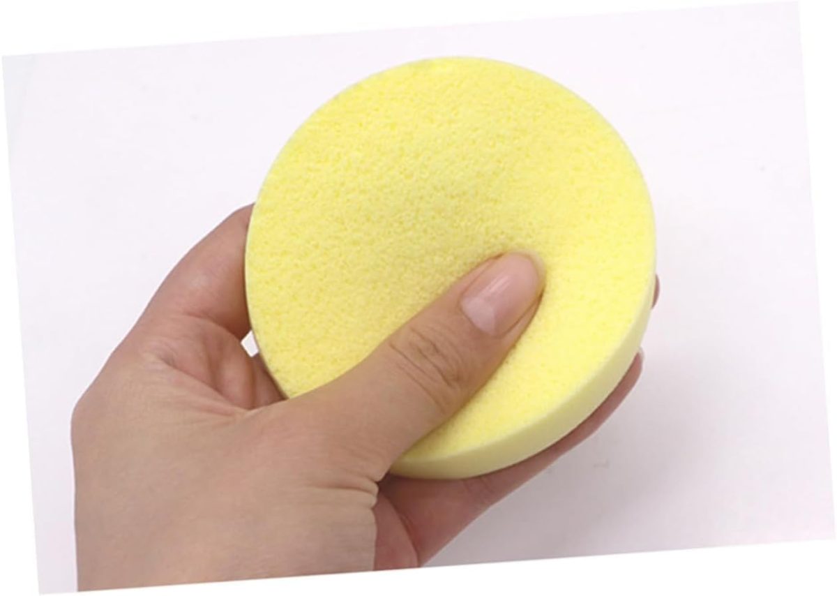 Mapperz Facial Cleaning Wash Puff Sponge Stick Face Cleansing Pad Sponge For Face Cleaning - Pack of 1 (12 sticks) Multicolor - Image 3