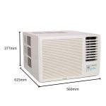 Hitachi 1 Ton 2 Star Window AC (Copper, Dust Filter, 2022 Model, RAW312HEDO, White) (RAW312HEDO) - Image 2