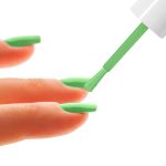 MyGlamm LIT Nail Enamel-Fomo (Green)-7ml | Nail Polish | Nail Paint | Long Lasting Nail Polish | Chip Resistant | Glossy Finish - Image 4