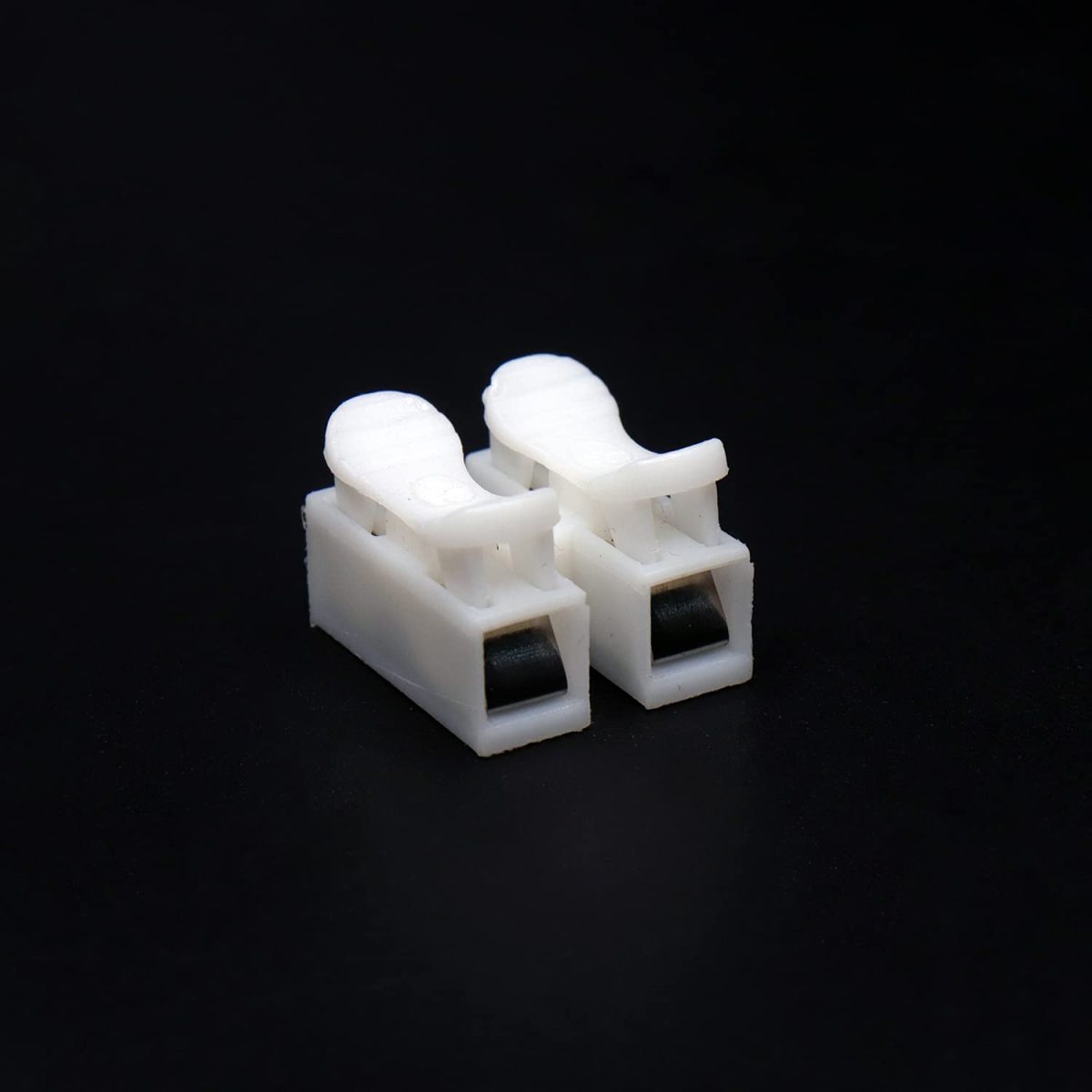 Electronic Spices 100pcs Cable Connectors 2 Pins Electrical Push Type Cable Connectors Quick Splice Lock Wire Terminal 220V 10A - Image 4