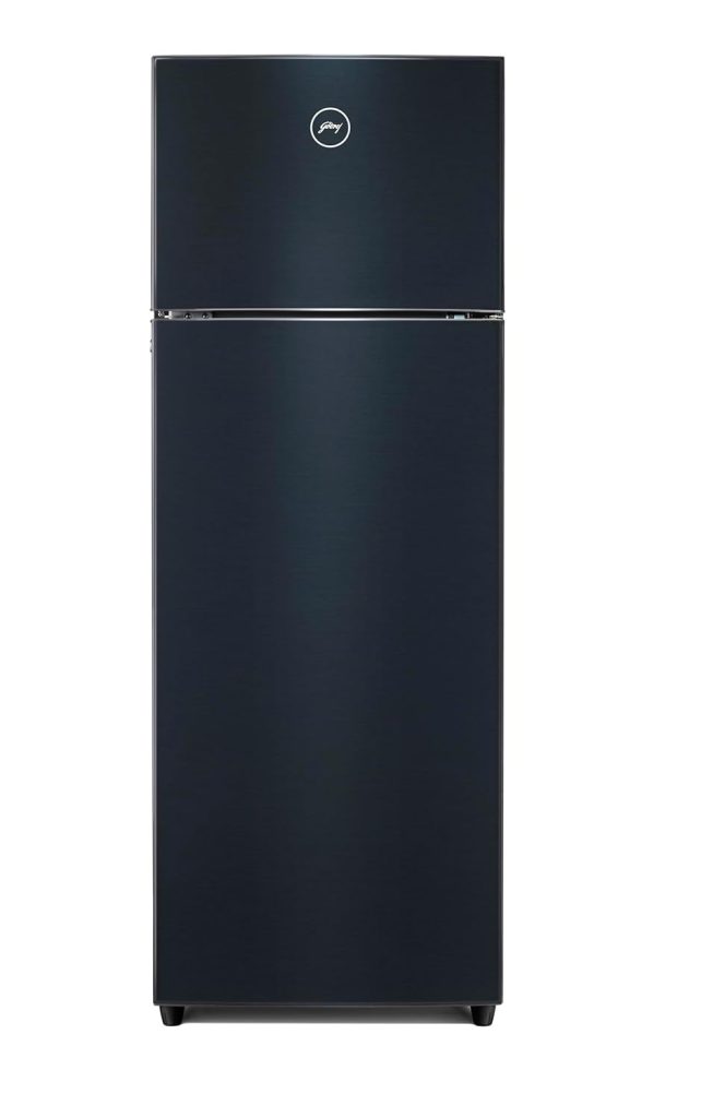 Godrej 272 L 2 Star Frost Free 4-In-1 Fully Convertible Technology, Nano Shield Technology Inverter With Freshness up to 30 Days Double Door Refrigerator (RT EONVALOR 310B RCIT MT BK, Matt Black)