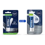 NIVEA MEN Active Care 4.8g Lip Balm|24 H Melt in Moisture Formula|Natural Oils|Nourished Lips,4.8 g (Pack of 1) - Image 2