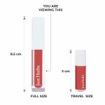 Just Herbs Ayurvedic Creamy Matte Long Lasting Liquid Lipstick, Lightweight & Hydrating Lip Colour with Liquorice & Sweet Almond Oil - Raisin Rust - Image 4