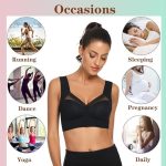 Fashiol Women’s Padded Bra Full Back Coverage Fitness Slip on Bra Push Up Breast Uplifting Sports Bra for Workout Gym and Yoga Bralette Tank Top Bras - 32 Till 42 - Image 5