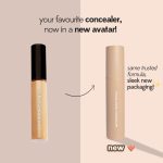 RUBY'S ORGANICS Liquid-Cream Concealer For Under-Eye Dark Circles & Pigmentation, Full Coverage, Cream With Bakuchiol, Easily Blendable, Highly Pigmented, Natural, All Indian Skin Types - HC2, 6.5Ml - Image 3