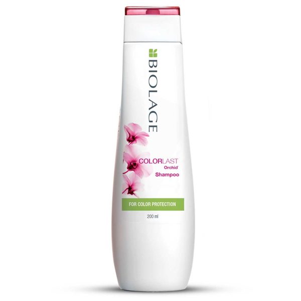 Biolage Professional Colorlast Shampoo, Protects Colored Hair & Maintains Vibrancy, Depth & Tone upto 9 Weeks, Anti-fade properties, Enriched with Orchids, Vegan & Cruelty-Free, 200ml