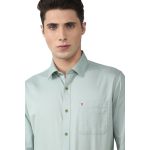Van Heusen Solid Casual Shirt for Men| Premium Cotton| Full Sleeves| Regular Fit |Breathable Fabric | - Image 6
