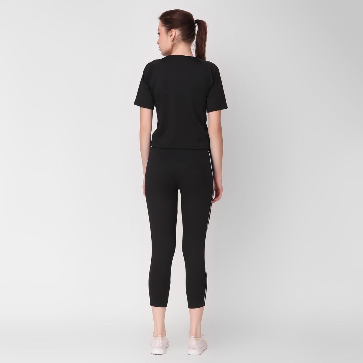 Benzos Women's Body Fitted Gym Running Sports Track Suit | Regular Casual Fit | Track Suit for Girls & Women | Fabric - Polyester Blend - Image 3