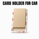 VADDA Men Glass Card Holder for Car Card Cover Windshield and All 4 Wheelers, Durable,Double Side Tape, White - Image 2