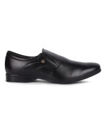 Liberty Fortune Robert-1 Men’s Formal Oxfords Shoes, Non-Lacing - Black - Synthetic Leather Shoes for Men with Cushioned Footbed - Stylish Office Footwear - Comfortable and Lightweight - Image 2