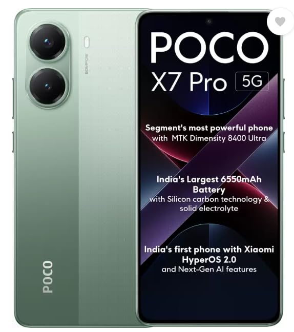 POCO X7 Pro, Nebula Green (12GB, 256GB)