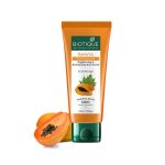 Biotique Papaya Tan Removal Brightening & Revitalizing Face Scrub | Gentle Exfoliation | Smooth and Clear Complexation | 100% Botanical Extracts| Suitable for All Skin Types | 100g - Image 2