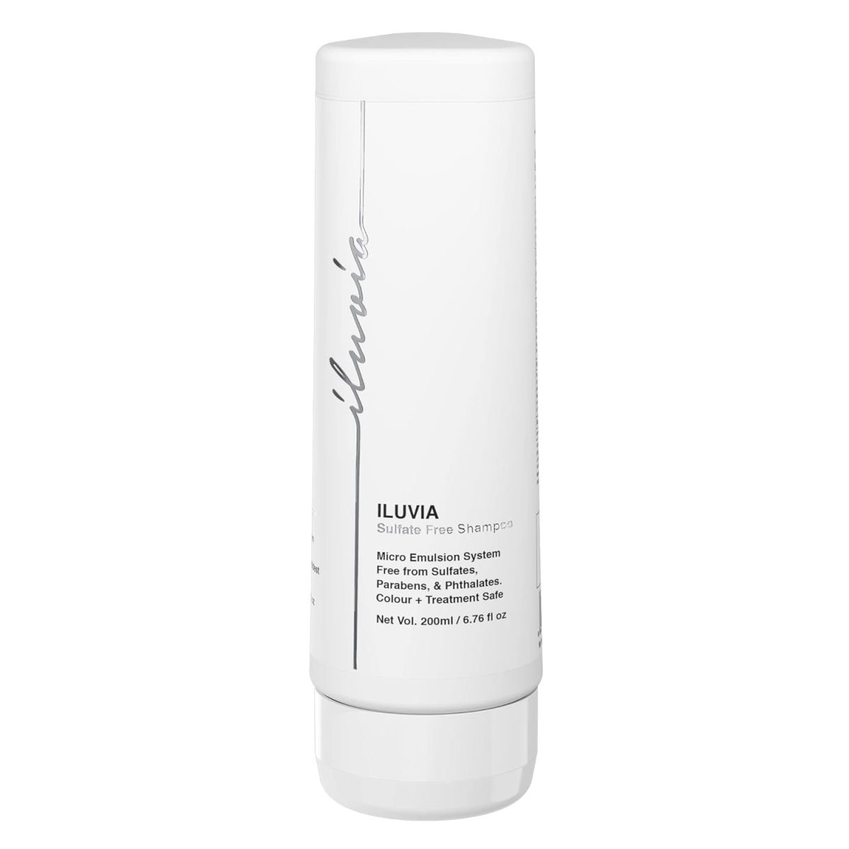 iluvia Professional Sulphate Free Shampoo (Unique Micro Emulsion formula prevents Frizz, Breakage, Dryness for Stronger Hair) - 200ml (200milliliter)