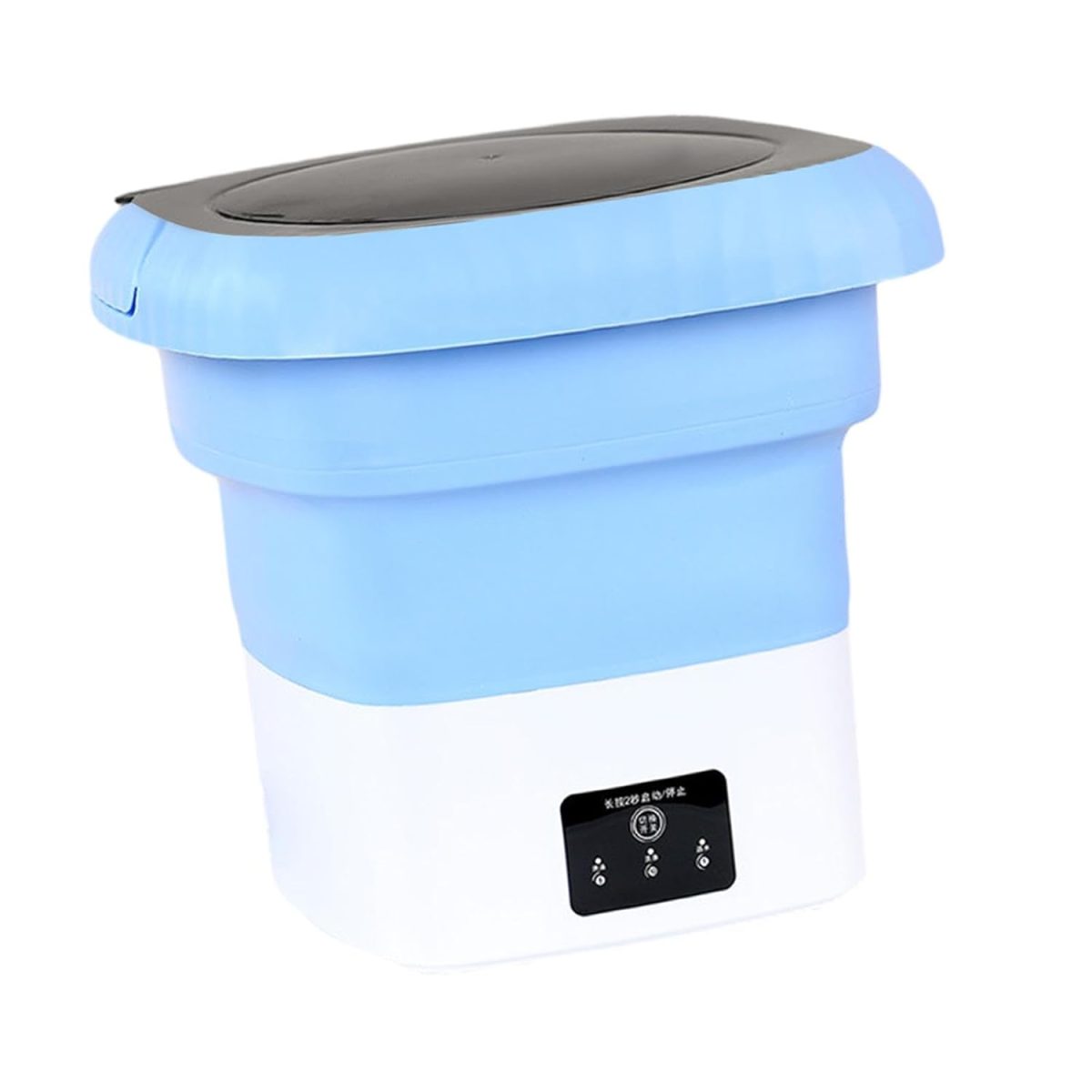 CLUB BOLLYWOOD®Portable Washing Machine 9L Capacity Small Washer For Apartment Travel Hotel Blue|Home & Garden | Major Appliances | Washers & Dryers |1 Piece Foldable Washing Machine - Image 5