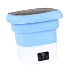 CLUB BOLLYWOOD®Portable Washing Machine 9L Capacity Small Washer For Apartment Travel Hotel Blue|Home & Garden | Major Appliances | Washers & Dryers |1 Piece Foldable Washing Machine - Image 5